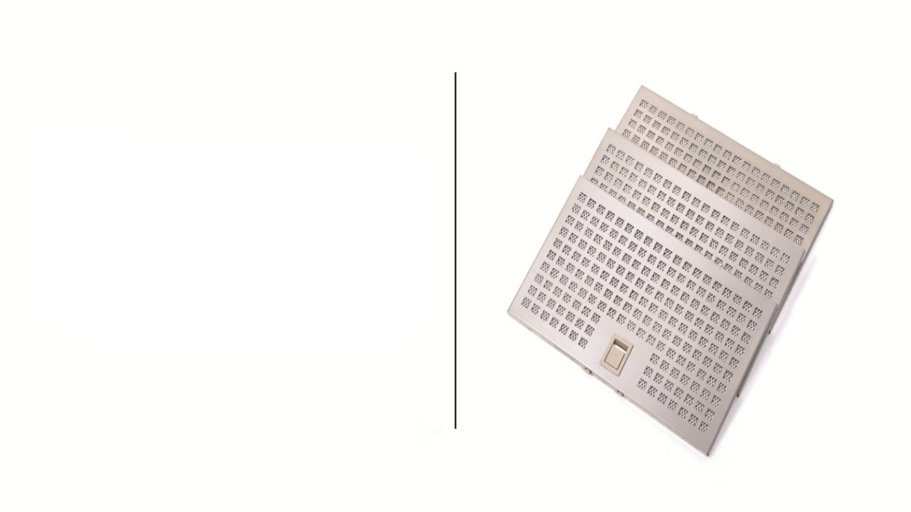 Cooker hood alunimium and charcoal filters